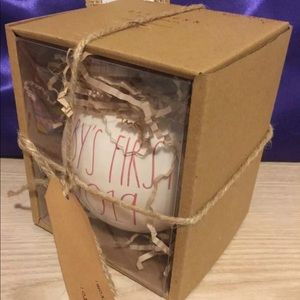 Rae Dunn “BABY’S FIRST CHRISTMAS” ornament